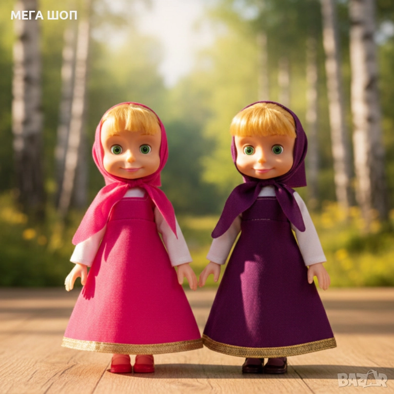 Детска кукла Маша от Маша и Мечокът, снимка 1