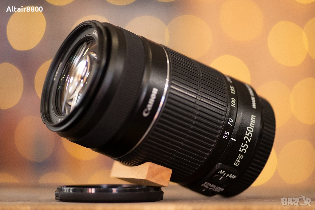 Canon 55-250mm f/4.5-5.6 IS EF обектив Канон, снимка 1