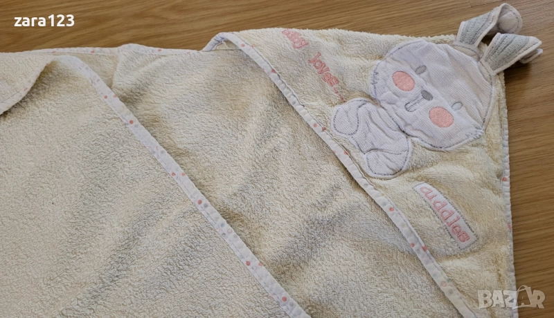 Бебешка хавлия Mothercare, снимка 1