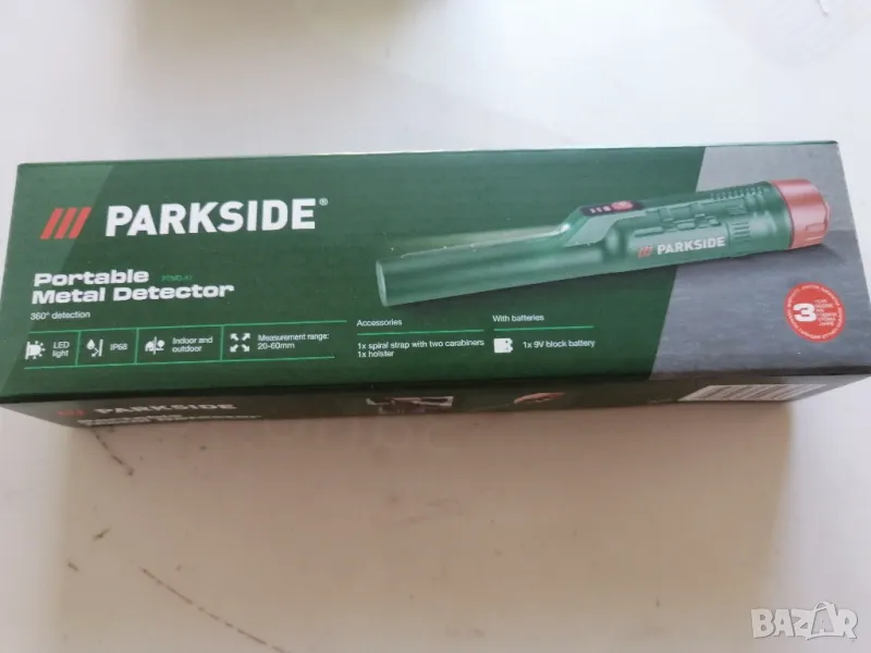 Метал детектор Parkside PTMD A1, снимка 1