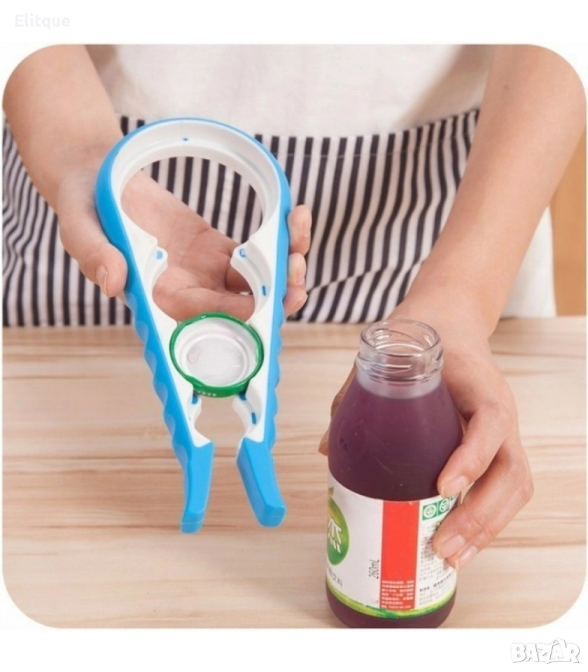 Универсална отварачка за буркани и бутилки с винтове, снимка 1