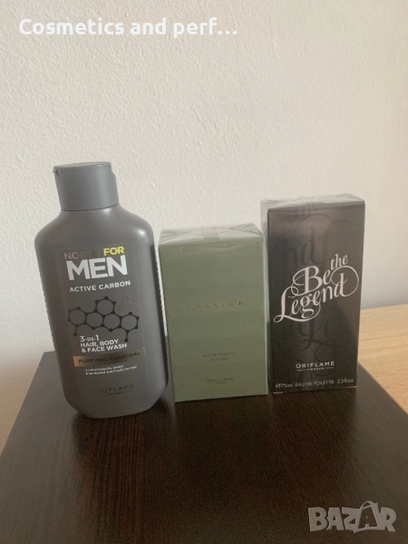 Лот от мъжки парфюми и душ гел, снимка 1