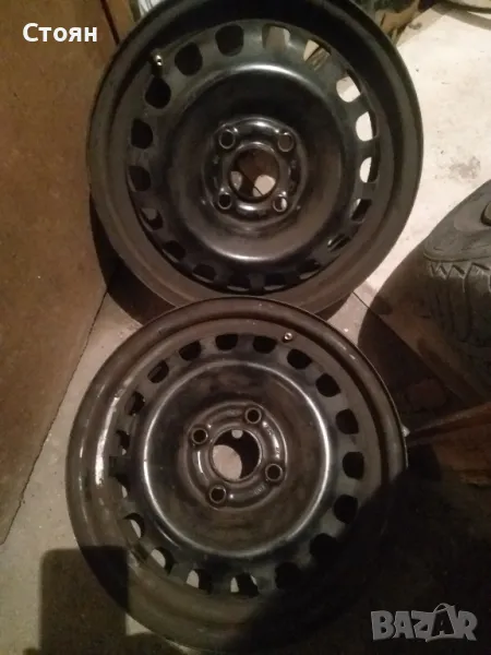 2 бр. стоманени джанти от opel 14 цола, снимка 1