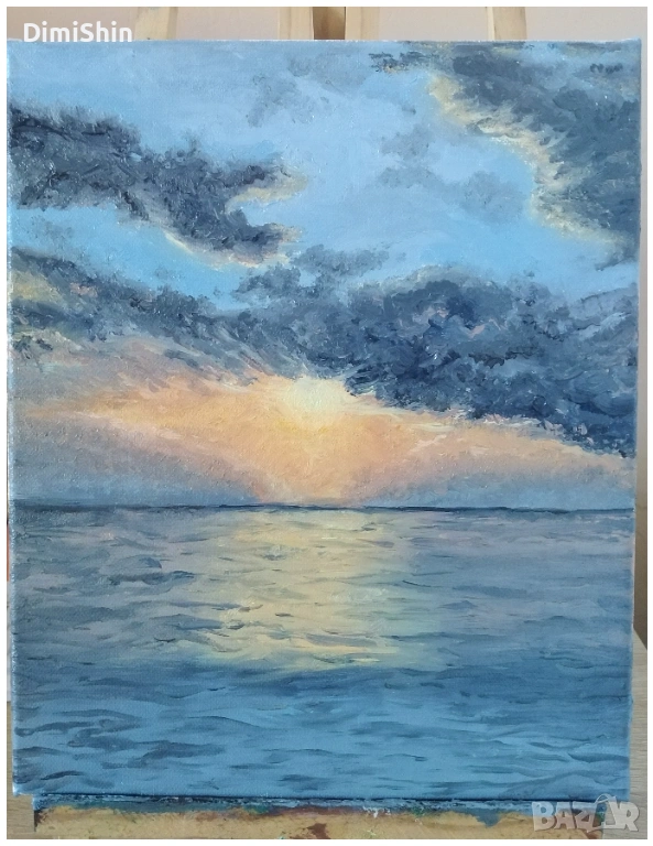 Картина с маслени бои 25/30 см., снимка 1