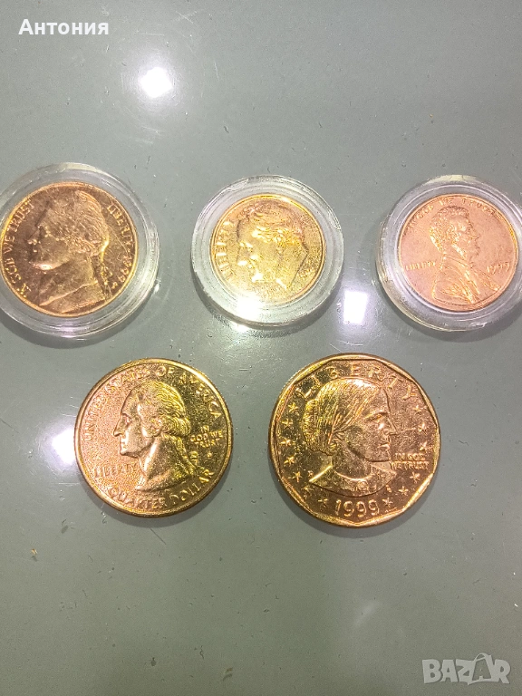 Продавам колекционерски монети , снимка 1