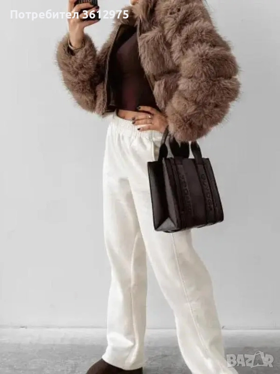 Дамско късо палто, снимка 1