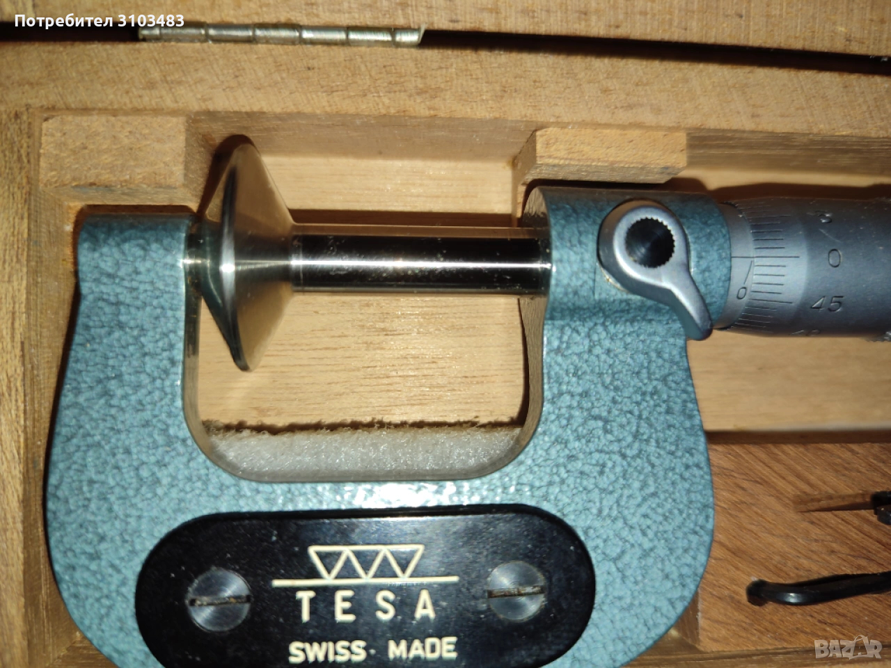 TESA-дискови микрометри/зъбомери, снимка 1