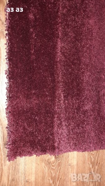 Ikea килим тип шаги с дълъг косъм люляк/пътека, снимка 1