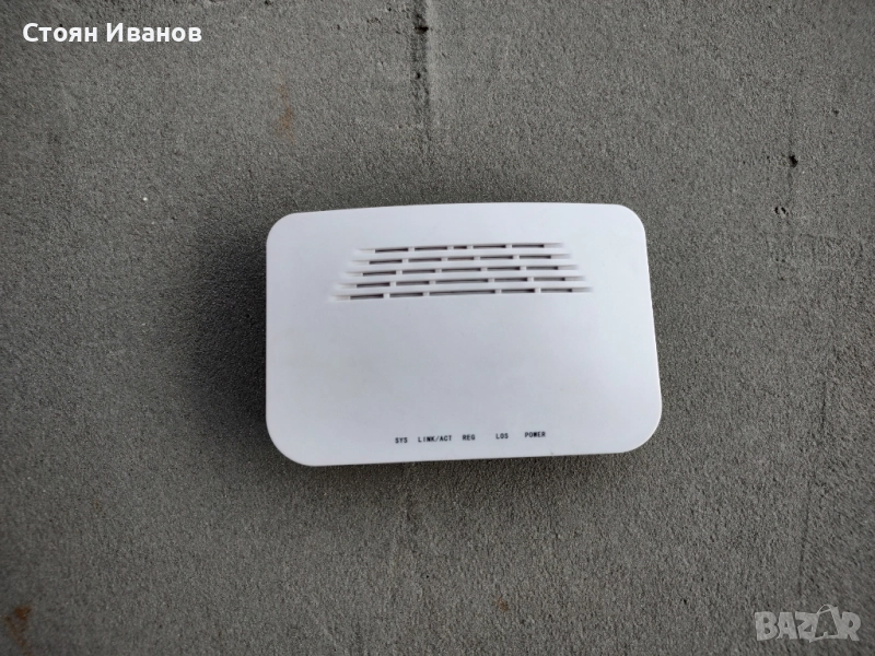 EPON ONU 1 GE (H) - оборудване за оптични мрежи с рутер функции, снимка 1