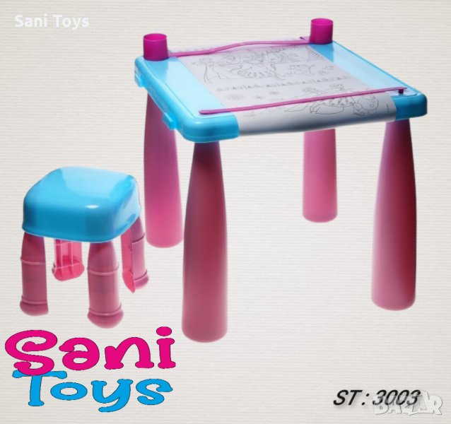 bildo Маса + столче за рисуване Frozen, снимка 1