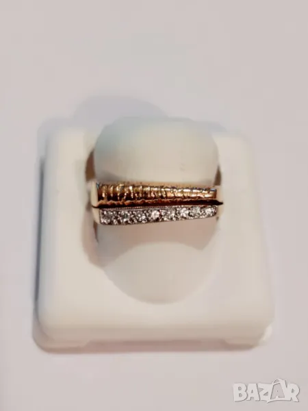 *златен пръстен 42920-3, снимка 1