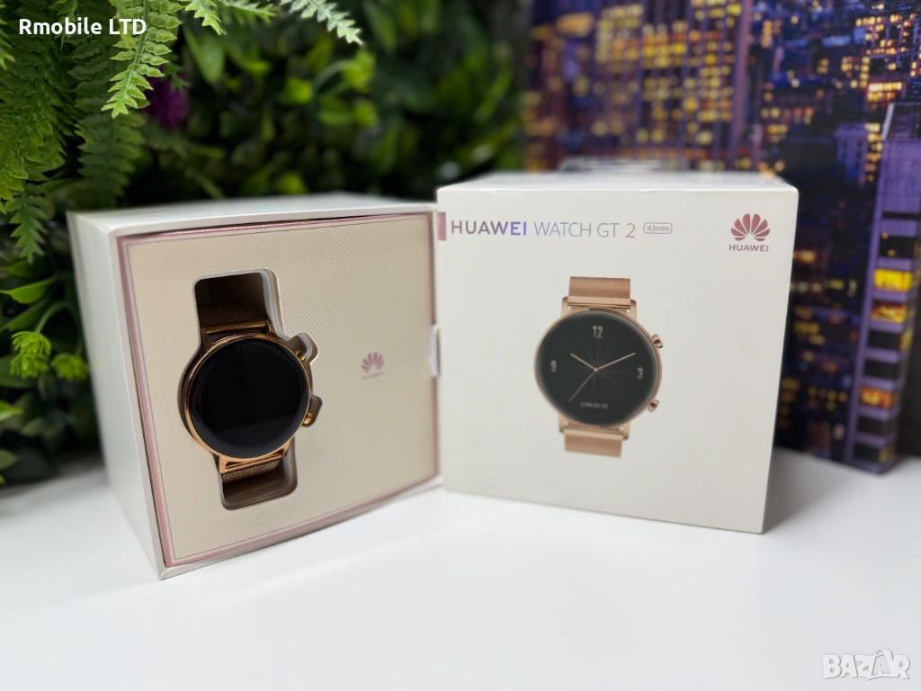 Huawei Watch GT2 42mm Gold, снимка 1