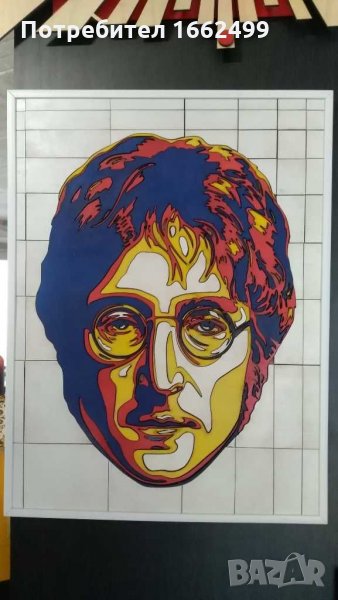 Пано"Imagine"John Lennon, снимка 1