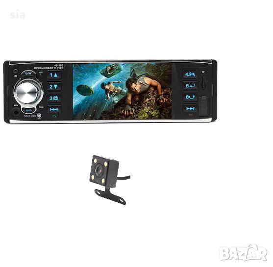 Мултимедия и камера, аудио и видео плеър за кола MP5 JSD 4.3",1Din Mp3Mp4MP5, снимка 1