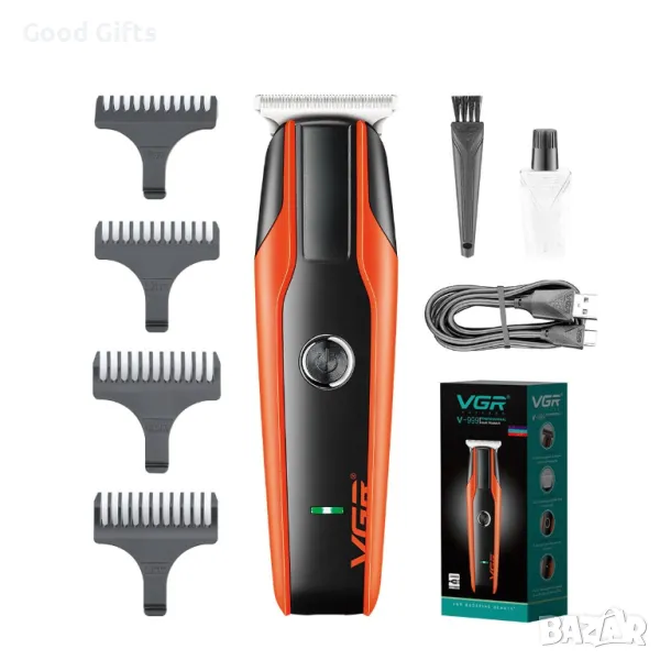 Професионална машинка за подстригване VGR V-999, снимка 1