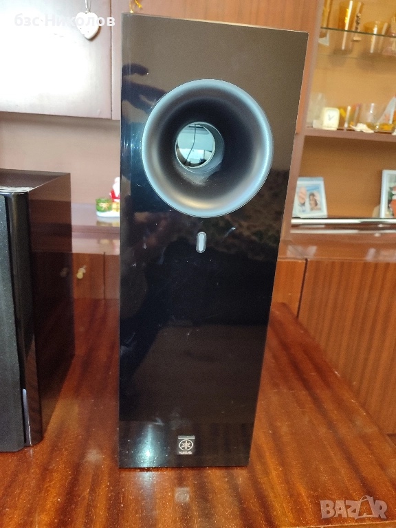 Субуфер Yamaha NS-SW210 + стойки за стена Vogels., снимка 1