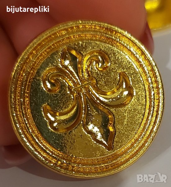 Метален печат за восък без дръжка, снимка 1
