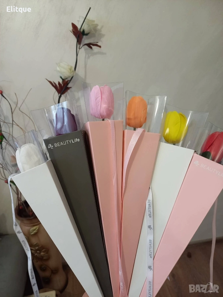 ръчно изработени лалета , снимка 1