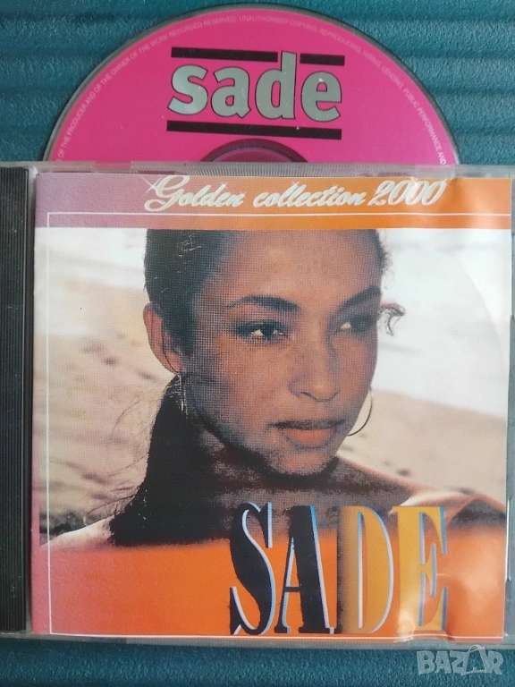 Sade – Golden Collection 2000 - матричен диск мзуика, снимка 1