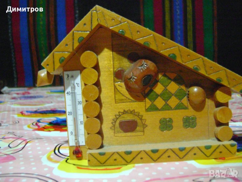 Антикварен термометър СССР1970г, снимка 1