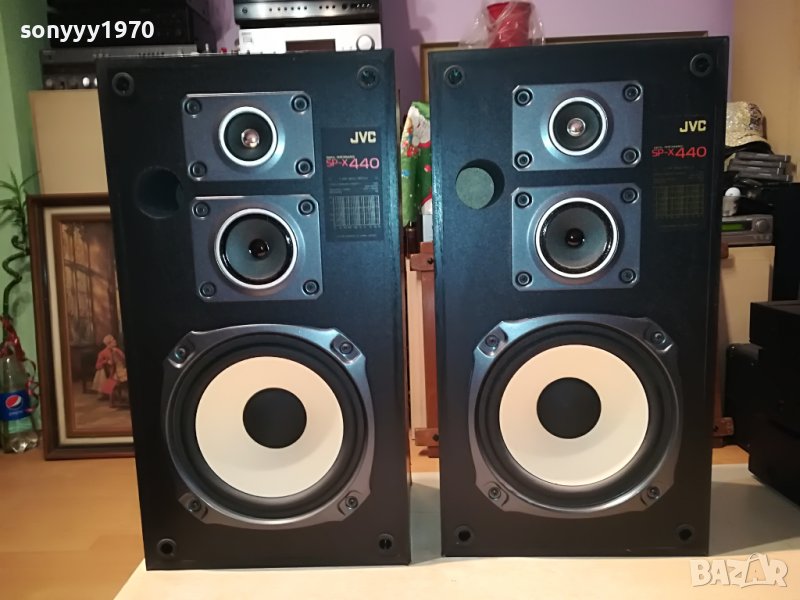 JVC SP-X440BKE-MADE IN BELGIUM-ВНОС SWISS L0207222006, снимка 1