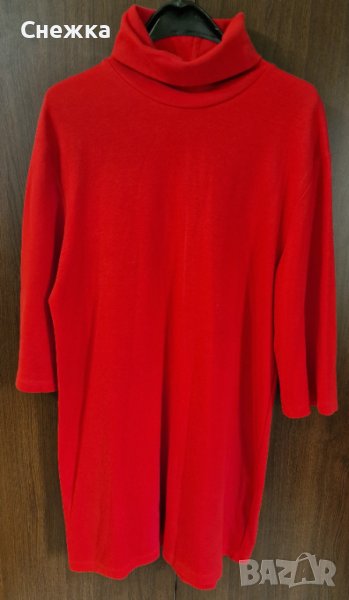 Червена рокля Zara, снимка 1