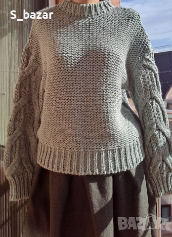 Нов сет от вълнена пола и пуловер , снимка 3 - Комплекти - 52972438