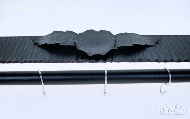 Закачалка за дрехи ковано желязо, снимка 4 - Закачалки - 53127019