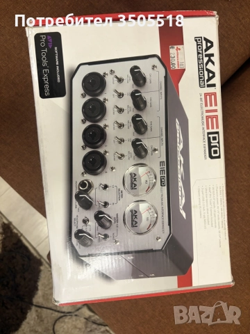 аудио интерфейс akai eie pro, снимка 3 - Други - 55901451