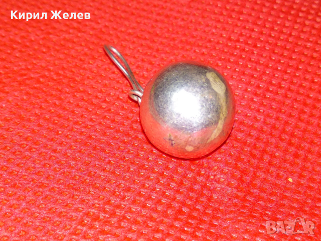 СТАРА СРЕБЪРНА ОБЕЦА ТОПЧЕ СРЕБРО 925 РЕТРО БИЖУ РЪЧНА ИЗРАБОТКА 43382, снимка 6 - Обеци - 44610499