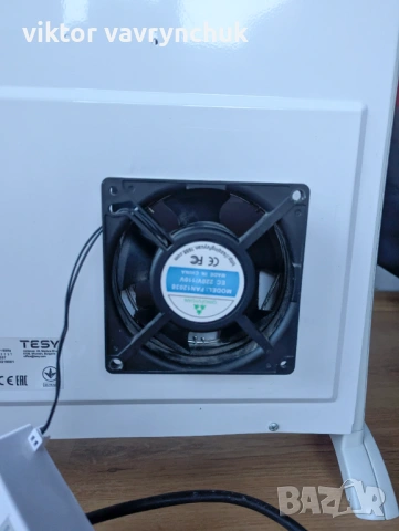 Конвектор TESY 2000 Вт з додатковим вентилятором, снимка 8 - Отоплителни печки - 54238557