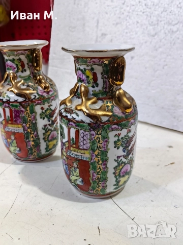 стари порцеланови китайски вази, снимка 2 - Антикварни и старинни предмети - 52244074