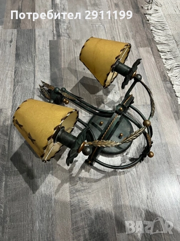 Аплик / лампа за стена, снимка 2 - Антикварни и старинни предмети - 54281764