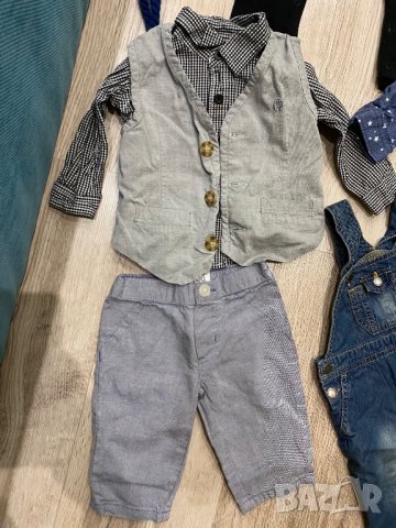 Сет за момче есен/зима 0-6м, снимка 2 - Комплекти за бебе - 29821273