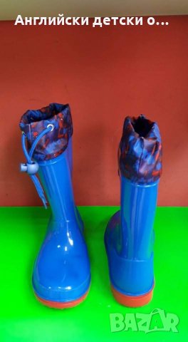 Английски детски гумени ботуши-SPIDERMAN, снимка 5 - Детски боти и ботуши - 31874063