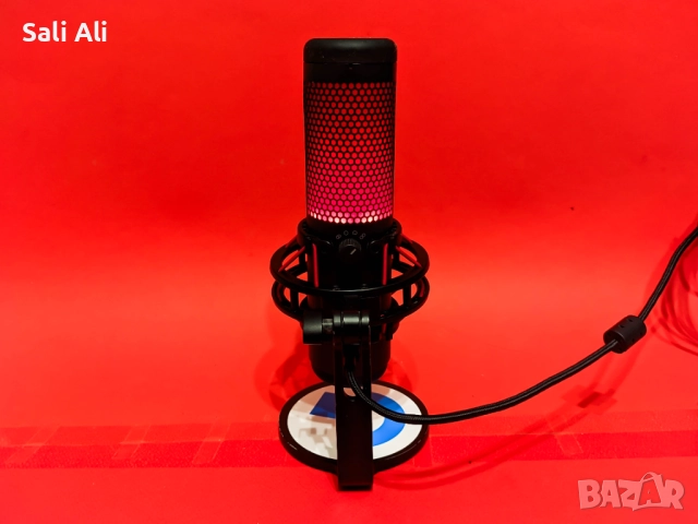 HyperX QuadCast USB Микрофон за Стрийминг, Гейминг, PC, Подкаст, снимка 3 - Микрофони - 51802590