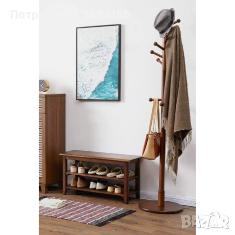 Пейка с рафтове за обувки