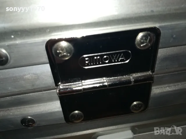 заявен-RIMOWA GERMANY 1898-МАРКОВ АЛУМИНИЕВ КУФАР 1904251928LNWC, снимка 15 - Микрофони - 49962591