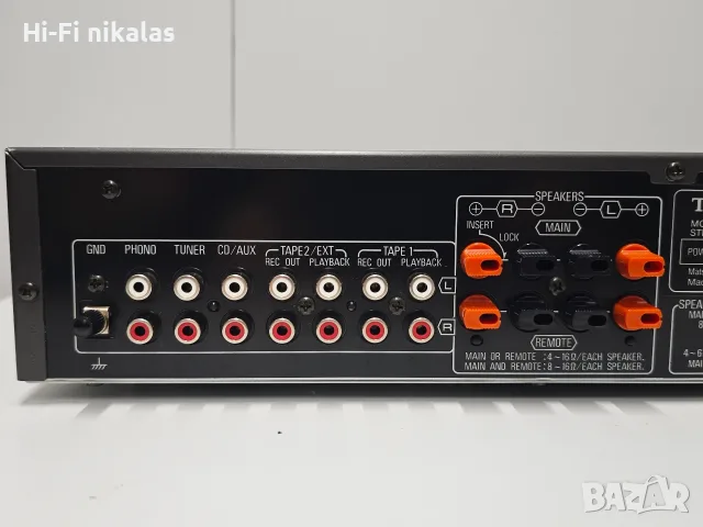 стерео усилвател ретро Hi-Fi TECHNICS SU-Z450, снимка 7 - Ресийвъри, усилватели, смесителни пултове - 56373315