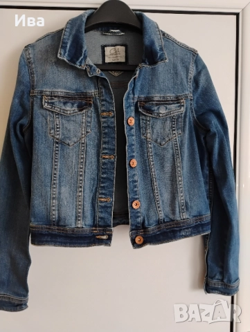 дамско дънково яке, снимка 3 - Якета - 51950032