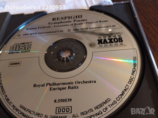 RESPIGHI, снимка 7 - CD дискове - 44701076