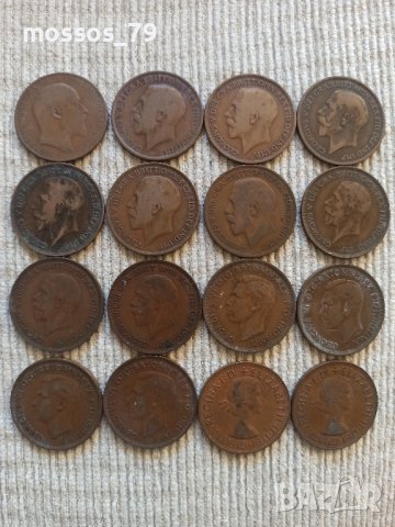 16 монети Великобритания, снимка 2 - Нумизматика и бонистика - 42883098