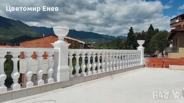 Саксия от бетон, снимка 4 - Саксии и кашпи - 39981949