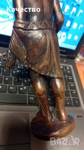 Бронзова пластика, снимка 7 - Антикварни и старинни предмети - 50840967
