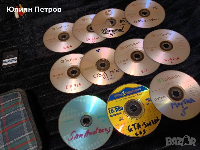 Продавам Пс2 хакната с оригиналните и кабели 2бр джойстици мемори карта и 11бр игри, снимка 6 - PlayStation конзоли - 54308242