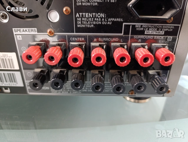 Receiver Pioneer VSX-AX3 , снимка 4 - Ресийвъри, усилватели, смесителни пултове - 54215248