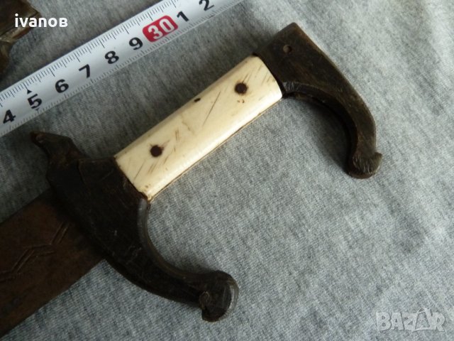 стар нож, снимка 7 - Антикварни и старинни предмети - 34429256