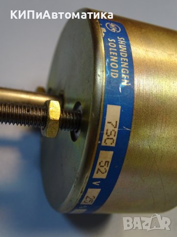 ел. магнит въртящ SHINDENGEN 75C-D24V-1 rotary solenoid 24VDC 100%ED, снимка 3 - Резервни части за машини - 42131690