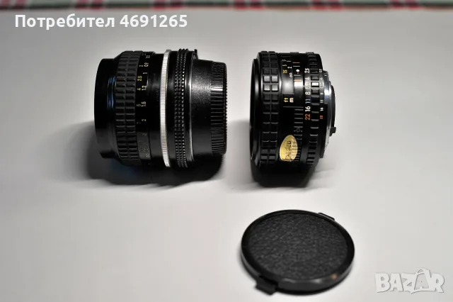 Nikkor E-series /ai-s/ 35/2.5  Nikkor AI 50/2 , снимка 2 - Обективи и филтри - 56246332
