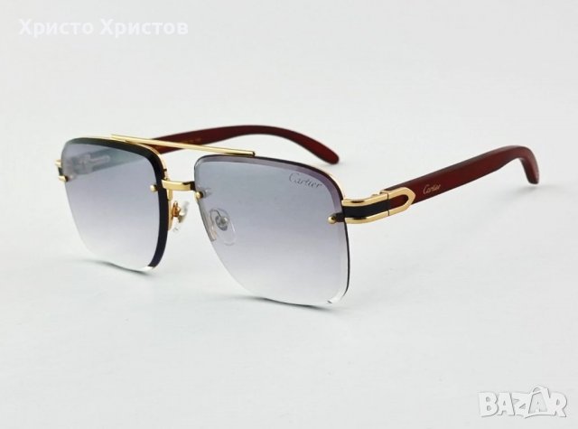 Мъжки луксозни слънчеви очила Cartier 